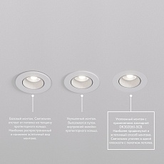 Встраиваемый светильник Denkirs Rodvig DK3061-WH 1