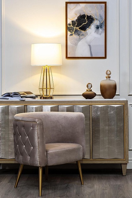 Кресло Garda Decor 48MY-2533 PEG GLD Фото № 6