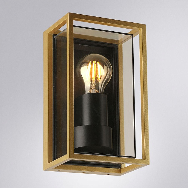 Уличный настенный светильник Arte Lamp Marfik A2322AL-1GO Фото № 3