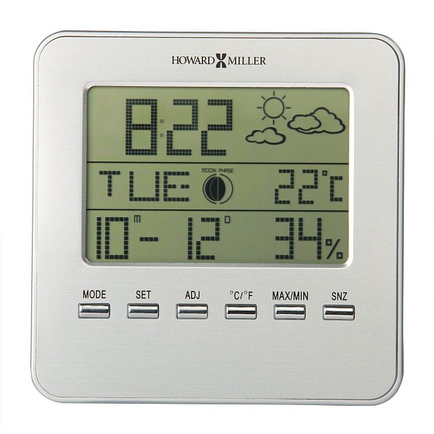 Часы настольные Howard Miller Weather View 645-693 Фото № 1