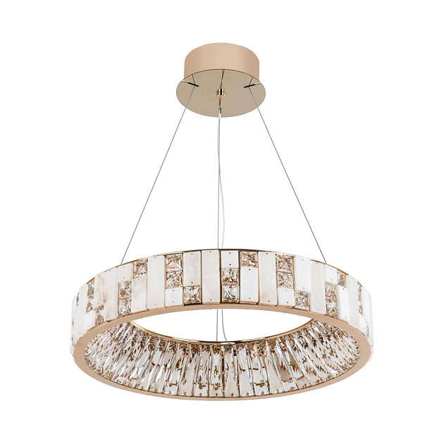 Подвесная светодиодная люстра Modelux Premium ML.6988.600P GD изображение 1 Подвесная светодиодная люстра Modelux Premium ML.6988.600P GD Фото № 1