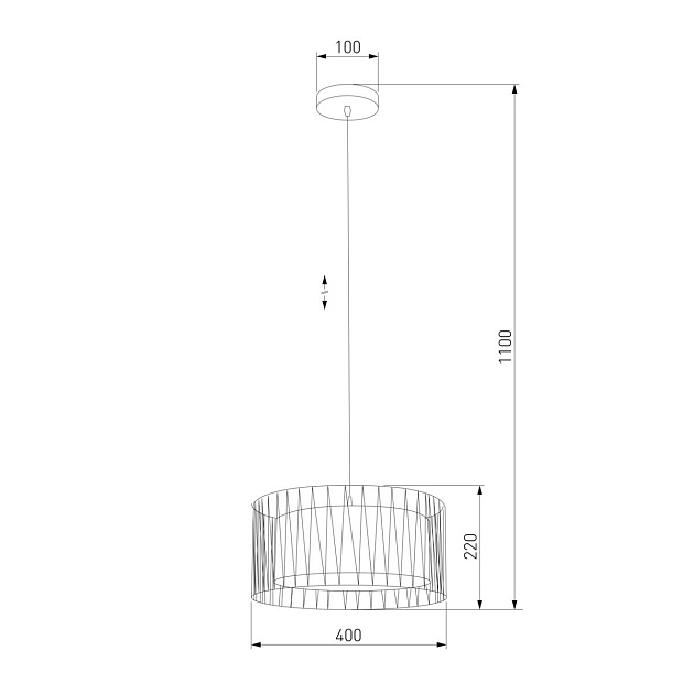 Подвесной светильник TK Lighting 1654 Harmony Black Фото № 2