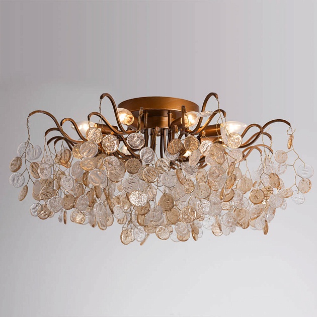 Потолочная люстра Divinare Spumante 7288/18 PL-8 изображение 4 Потолочная люстра Divinare Spumante 7288/18 PL-8 Фото № 4