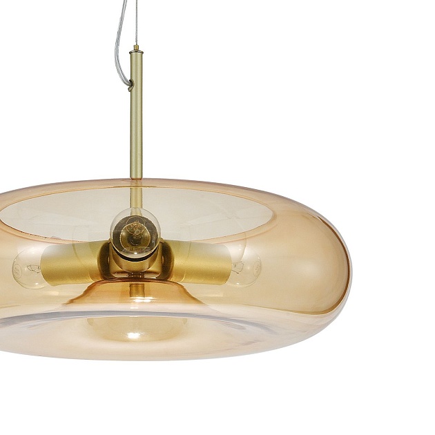 Подвесной светильник Indigo Leggero 11062/3P Amber V000540 Фото № 2