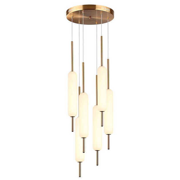 Подвесной светодиодный светильник Odeon Light Pendant Reeds 4794/72L Фото № 1