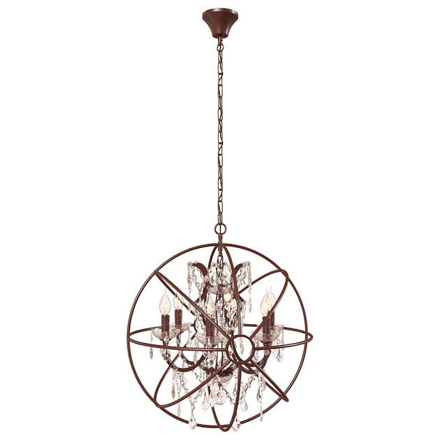 Подвесная люстра Loft IT Foucaults Orb Crystal Loft1897/6 Фото № 1