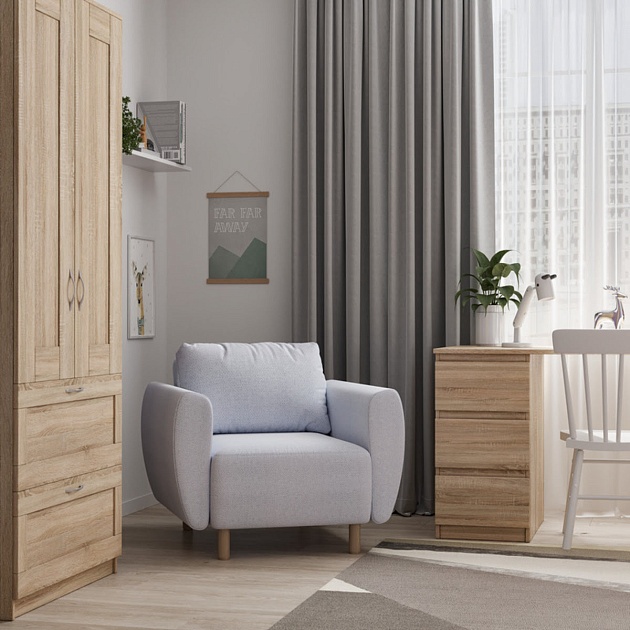 Кресло Шведский Стандарт Тулисия Twist 17 пастельно-голубое TULACH TW17 изображение 2 Кресло Шведский Стандарт Тулисия Twist 17 пастельно-голубое TULACH TW17 Фото № 2