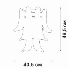 Настенный светильник Vitaluce V5860-9/3A 1