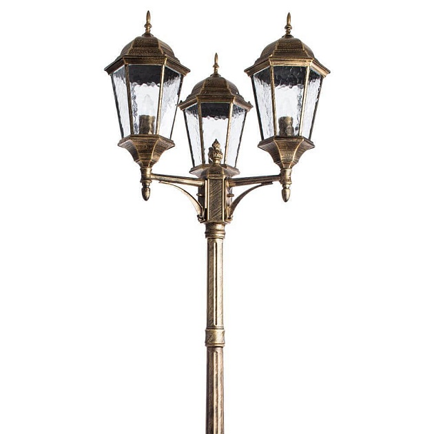 Садово-парковый светильник Arte Lamp Genova A1207PA-3BN Фото № 5