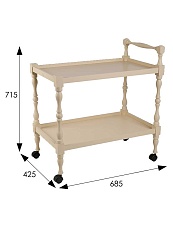 Сервировочный стол Мебелик Бридж 002095 2