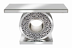 Консоль Art Home Decor Silk YJF050 стекло 120*35*78 серебристый YJF050 CR 3