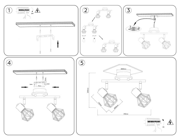 Накладной светильник AMBRELLA LIGHT TRADITIONAL TR8752 Фото № 2