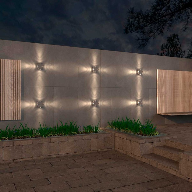 Уличный настенный светодиодный светильник Novotech Street Calle 358938 изображение 5 Уличный настенный светодиодный светильник Novotech Street Calle 358938 Фото № 5