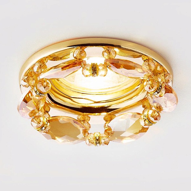 Встраиваемый светильник Ambrella light K212 TI/G Фото № 1