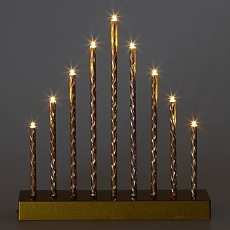 Светодиодная новогодняя фигура ЭРА ENGS-09 Свечи 9 LED Б0051935 1