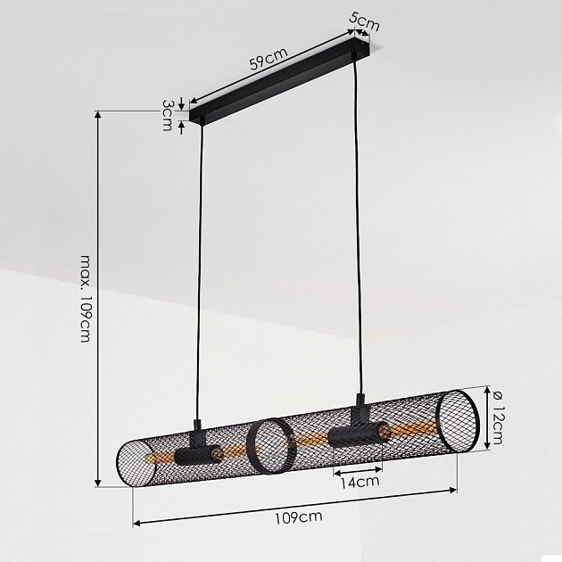 Подвесной светильник Eglo Redcliffe 43534 изображение 3 Подвесной светильник Eglo Redcliffe 43534 Фото № 3