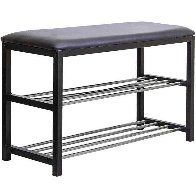 Обувница AksHome Victoria черный/искусственная кожа 62177 Фото № 1