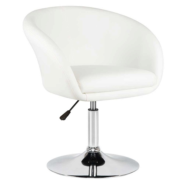 Кресло дизайнерское DOBRIN EDISON (белый) 8600-LM EDISON Фото № 1