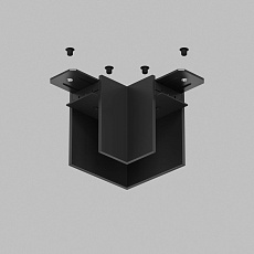 Угловой соединитель для шинопровода Denkirs Smart Base TR2102-BK