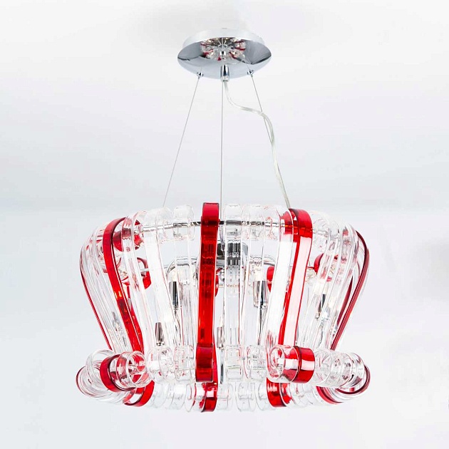 Подвесная люстра Citilux Volution Rosso EL326P09.2 Фото № 5