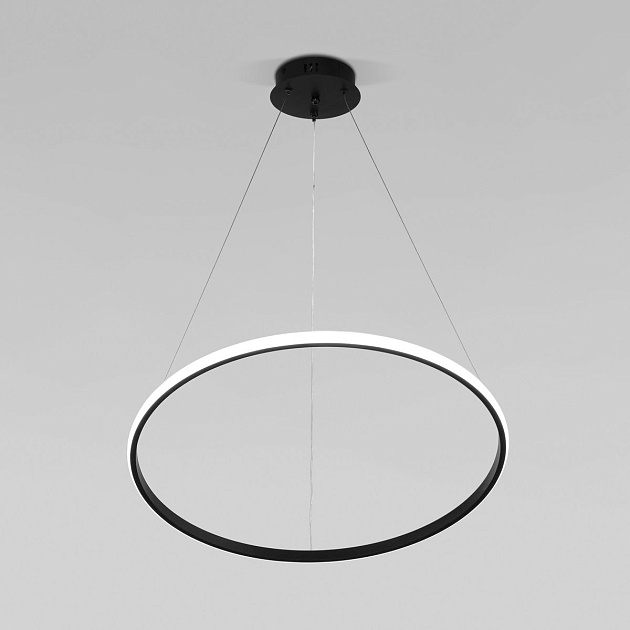 Подвесной светодиодный светильник Eurosvet Collars 90264/1 черный Фото № 6