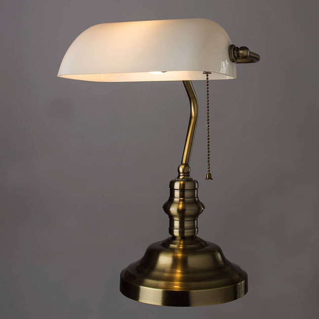 Настольная лампа Arte Lamp Banker A2493LT-1AB изображение 3 Настольная лампа Arte Lamp Banker A2493LT-1AB Фото № 3