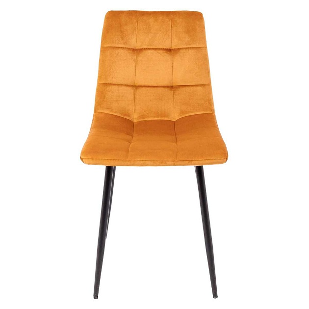 Кухонный стул AksHome Dallas горчичный, велюр 76330 изображение 8 Кухонный стул AksHome Dallas горчичный, велюр 76330 Фото № 8