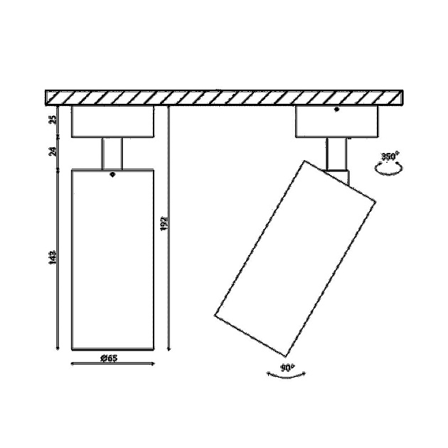 Основание для светильника SWG VL-M3-BL 003417 изображение 2 Основание для светильника SWG VL-M3-BL 003417 Фото № 2