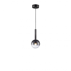 Подвесной светодиодный светильник iLedex Aura 8615P-1S BK-SM 4