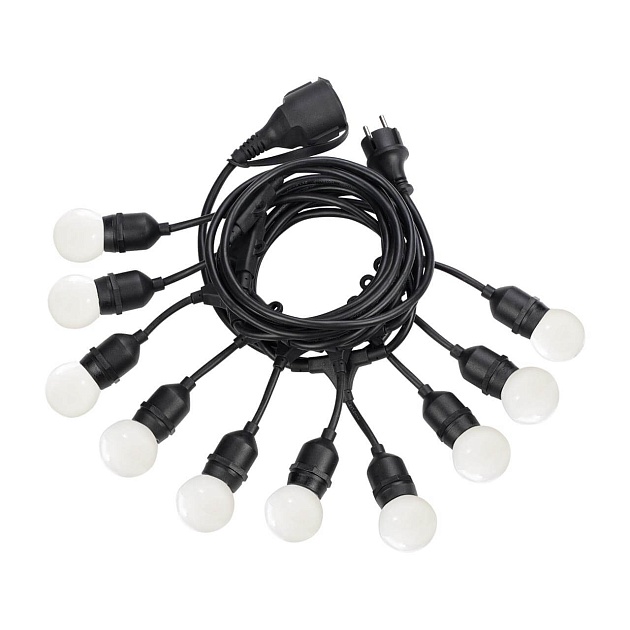 Гирлянда Ideal Lux Fiesta SP10 Nero 246796 изображение 1 Гирлянда Ideal Lux Fiesta SP10 Nero 246796 Фото № 1