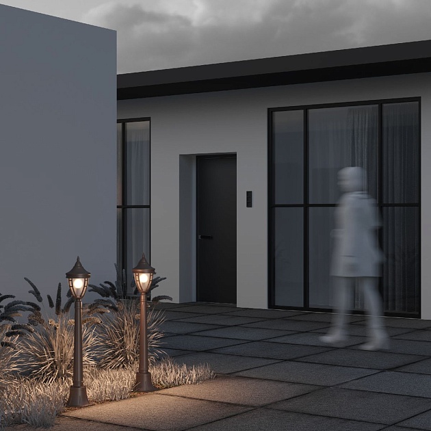 Уличный светильник Maytoni Novara O026FL-01B Фото № 9