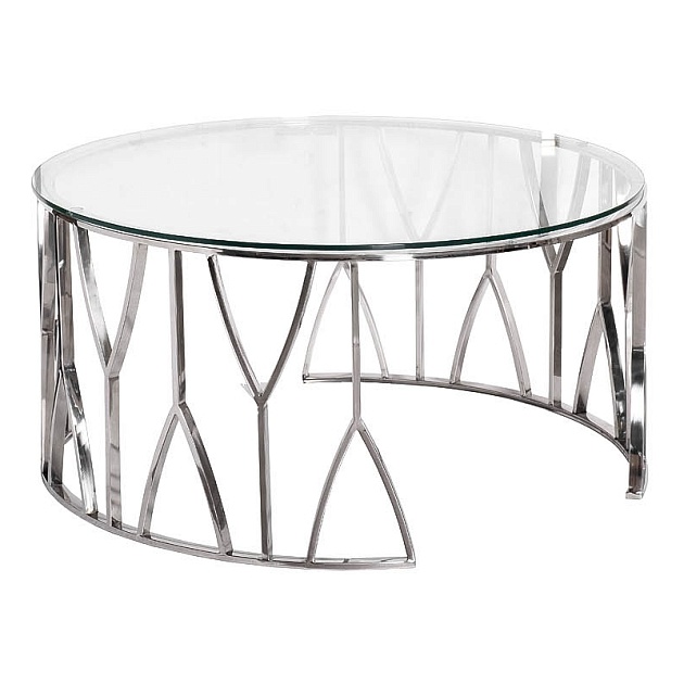Журнальный стол Garda Decor 13RXCT3104-Silver Фото № 1