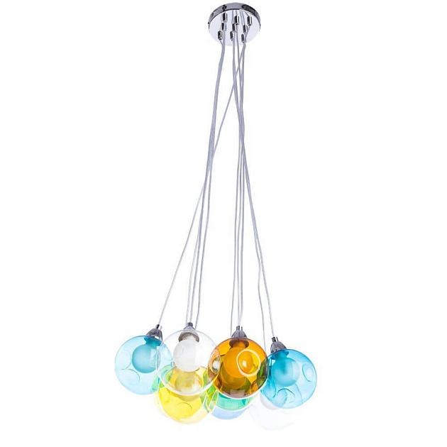 Подвесная светодиодная люстра Arte Lamp Pallone A3026SP-9CC Фото № 1