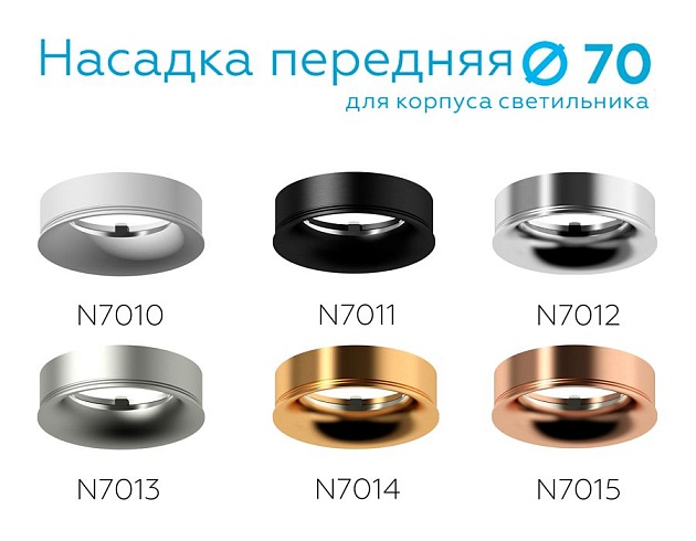Насадка передняя Ambrella light DIY Spot N7012 Фото № 5