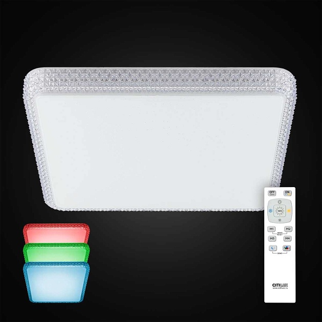 Потолочный светодиодный светильник Citilux Альпина CL718K100RGB изображение 2 Потолочный светодиодный светильник Citilux Альпина CL718K100RGB Фото № 2