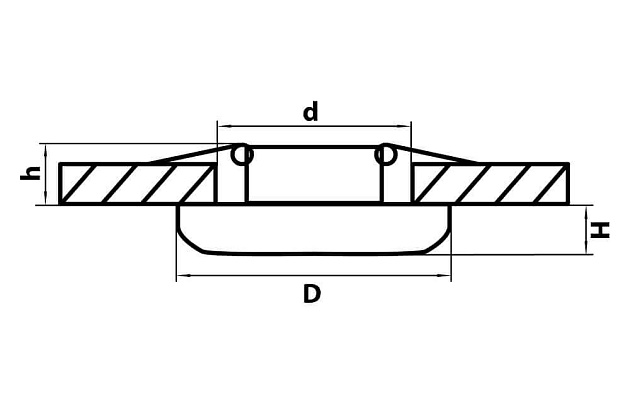 Встраиваемый светодиодный светильник Lightstar Monde 071036 Фото № 2
