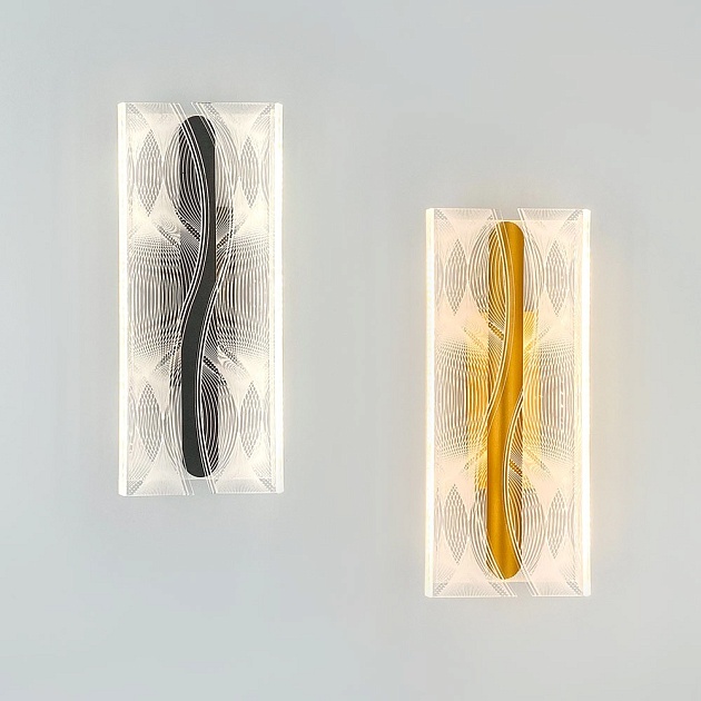 Настенный светильник LED4U L6338-01 GD Фото № 2