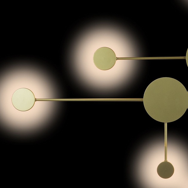 Настенный светодиодный светильник Loft IT Rays 10058GD изображение 3 Настенный светодиодный светильник Loft IT Rays 10058GD Фото № 3