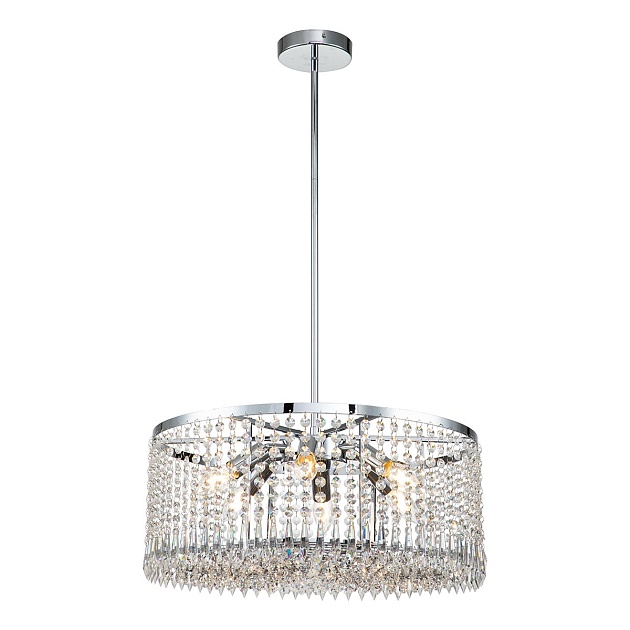 Подвесная люстра Indigo Sfarzo 12005/6R Chrome V000278 изображение 1 Подвесная люстра Indigo Sfarzo 12005/6R Chrome V000278 Фото № 1
