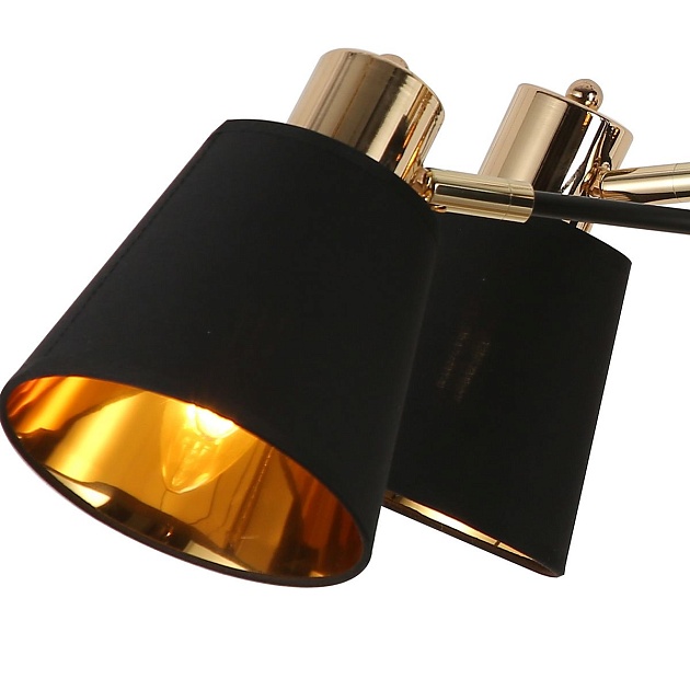 Потолочная люстра Illumico IL6116-6COU-79 BK GD изображение 2 Потолочная люстра Illumico IL6116-6COU-79 BK GD Фото № 2