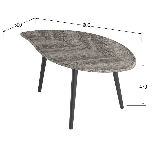Журнальный стол Мебелик Берли 008227 изображение 3 Журнальный стол Мебелик Берли 008227 Фото № 3