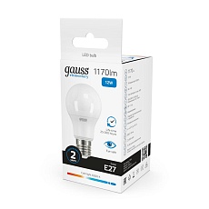 Лампа светодиодная Gauss E27 12W 6500K матовая 23232 5