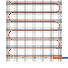 Нагревательный мат Voltum 150 Вт/м 3 м 1,5 м2 VLT01-150-1.5 2