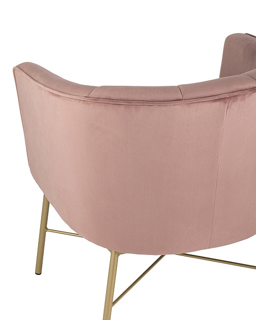Кресло Stool Group Шале велюр розовый FALETTE PINK Фото № 6