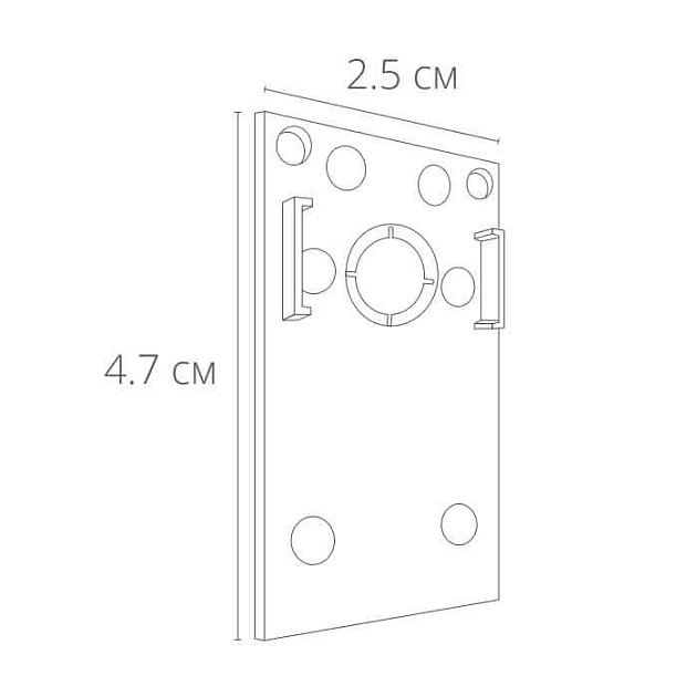 Заглушка Arte Lamp Linea-Accessories A482133 изображение 2 Заглушка Arte Lamp Linea-Accessories A482133 Фото № 2