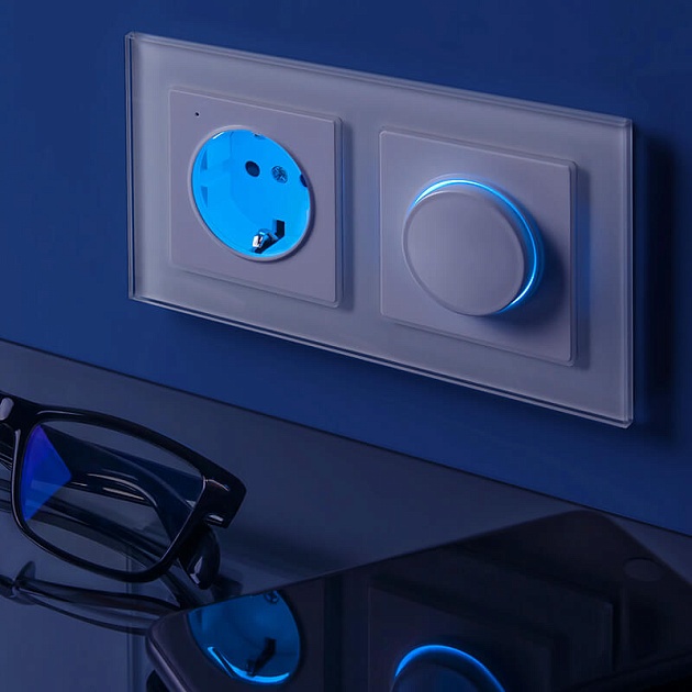 Диммер с подсветкой Werkel белый W1142101 4690389155260 изображение 10 Диммер с подсветкой Werkel белый W1142101 4690389155260 Фото № 10