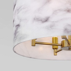 Подвесная люстра Eurosvet Brume 60174/5 латунь a069024 2