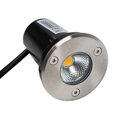 Ландшафтный светодиодный светильник Uniel ULU-B10A-3W/2700K IP67 Grey UL-00006820 3