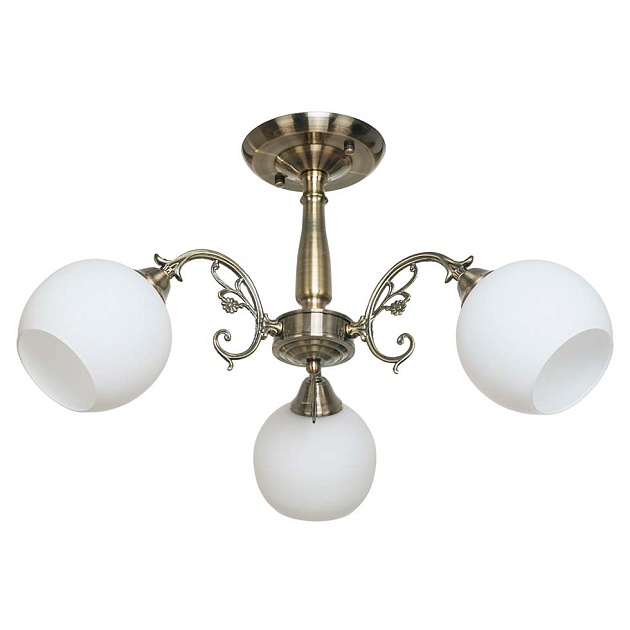 Потолочная люстра ЭкономСвет 081M/3AB WT изображение 1 Потолочная люстра ЭкономСвет 081M/3AB WT Фото № 1