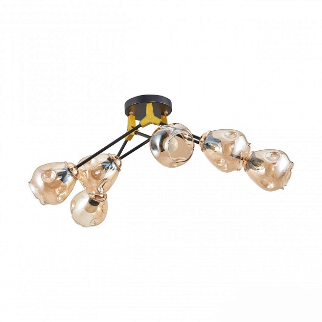Потолочная люстра Arte Milano Amalfi 252588/6 Br Фото № 1